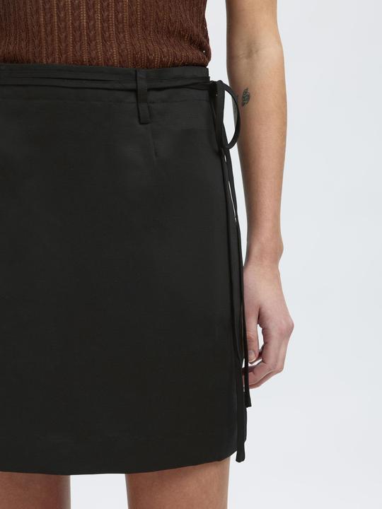 Produktbild Selected Femme Leinenmix Wickelrock (38)