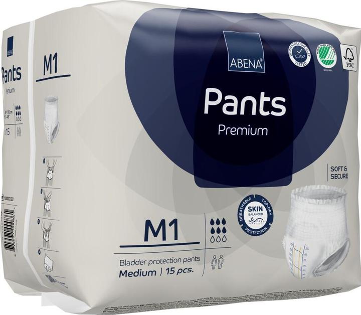 Actual product image Abena Premium M1 blue (15 x, M)