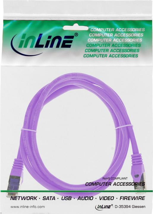 Actual product image InLine Network cable (SF/UTP, CAT5e, 2 m)