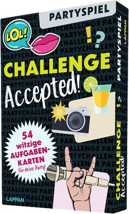 Produktbild Lappan Verlag:Challenge accepted! (Deutsch)