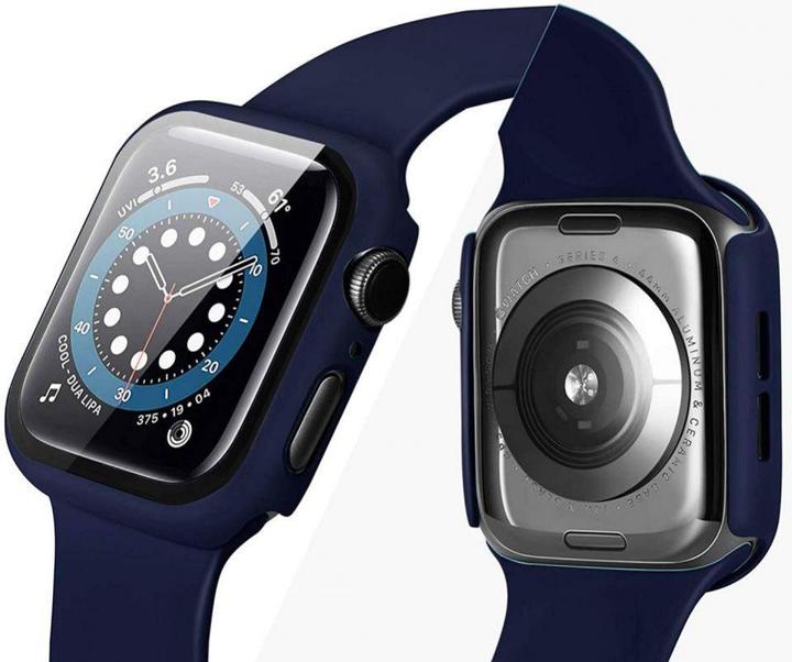 Image du produit Tech Išmaniojo laikrodžio Apple 4/5/6/SE ekrano rėmelis, Juodos spalvos
