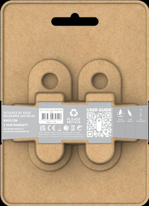 Produktbild knog. Scout Travel Twin Pack Black/Green