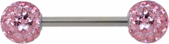 Produktbild Bijouteria Zungenpiercing (Kristall, Epoxiharz, Chirurgenstahl 316L)