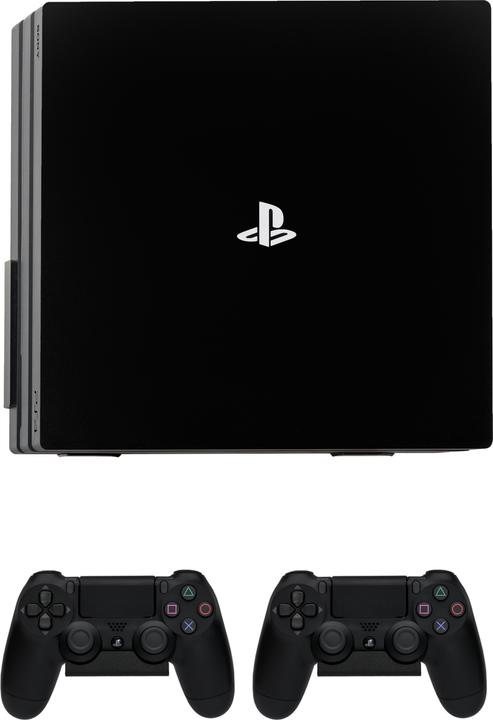 Immagine prodotto 4Mount Supporto da parete per Ps4 Pro nero - Bundle (PS4)