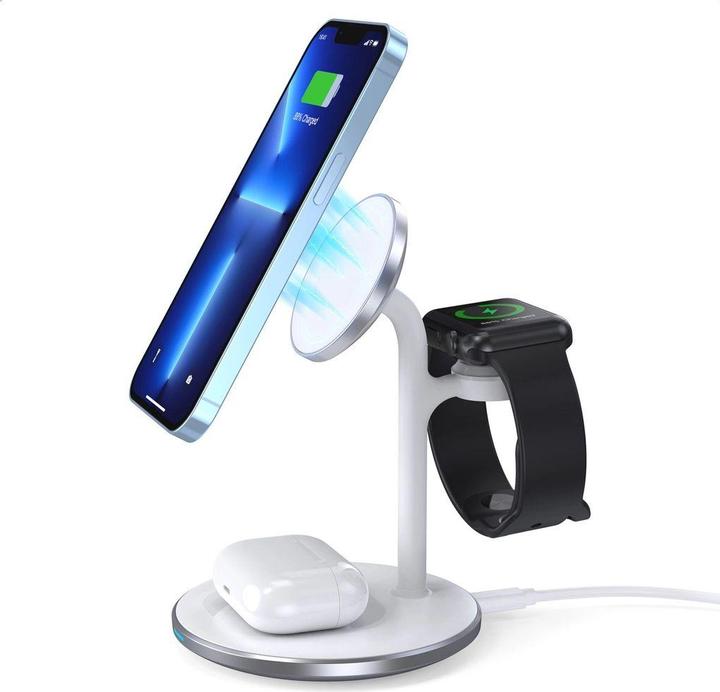 Actual product image Choetech 15W 3 in 1 Wireless Charger T585 F (15 W)