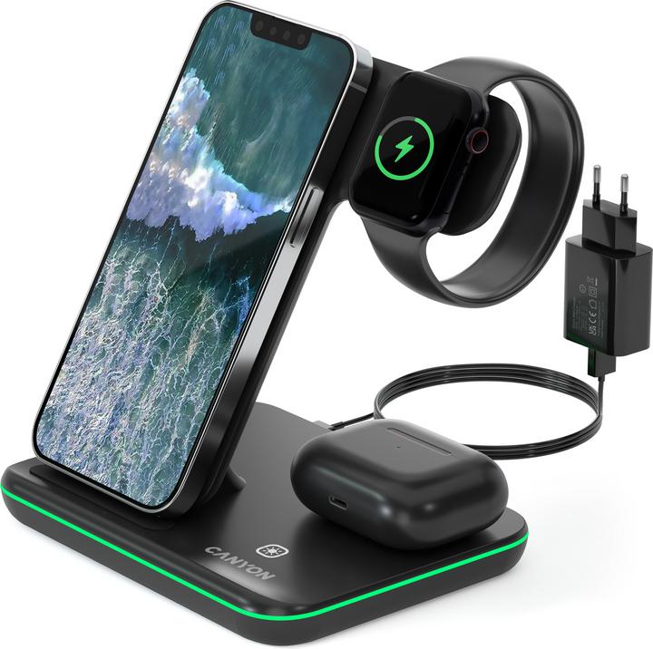 Immagine prodotto Canyon Wireless Dock 3in1 (15 W)