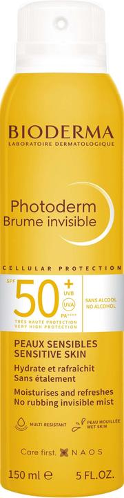 Bioderma Photoderm Brume Invisible SPF50+ (Spray solaire, SPF 50, 150 ml)