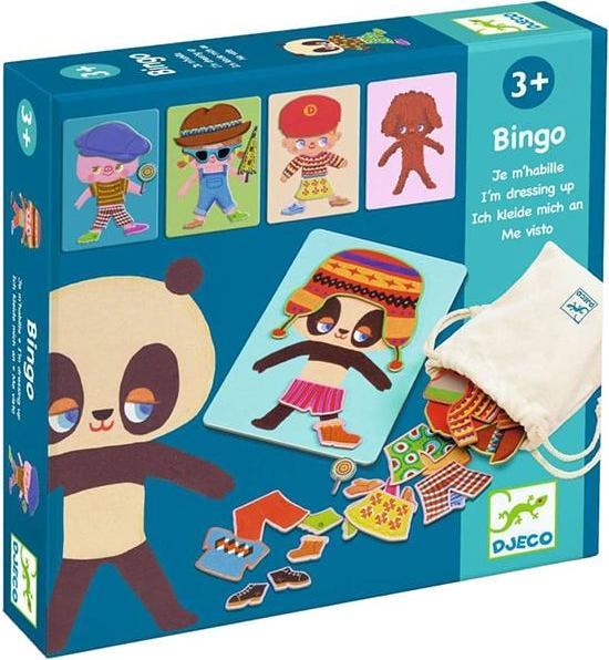 Produktbild Djeco Bingo Ich kleide mich an (Multilingual)