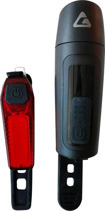 Crosswave Battery-powered bicycle light set 200/35 (200 lm, 35 lm)