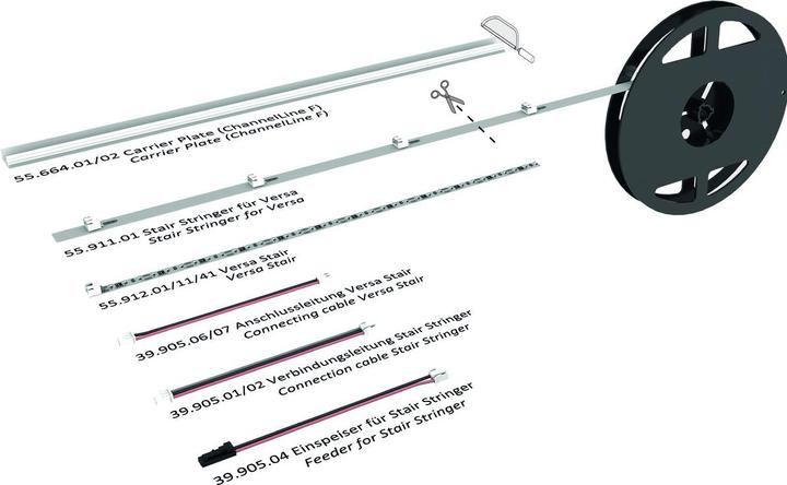Actual product image Halemeier Stair Stringer f+AMMAvA-r Versa (200 cm, Indoor)