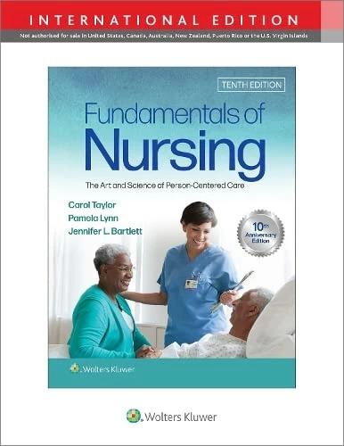 Actual product image Fundamentals of Nursing (English, Pamela B Lynn, Jennifer L Bartlett, Carol R. Taylor, 2022)