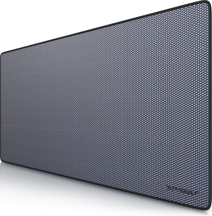 Produktbild Titanwolf Gaming Mauspad XXL, glattes Stoffgewebe, Speed Mausmatte 900 x 400mm grosse Fläche, Diamantmotiv (Wide)