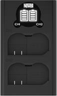 Produktbild Newell Set aus DL-USB-C Zweikanal-Ladegerät und zwei EN-EL15b-Akkus für Nikon (Kamera Akku Ladegerät)