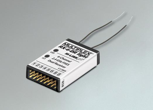 Produktbild Multiplex Empfänger RX-6-DR light 2.4 GHz M-LINK