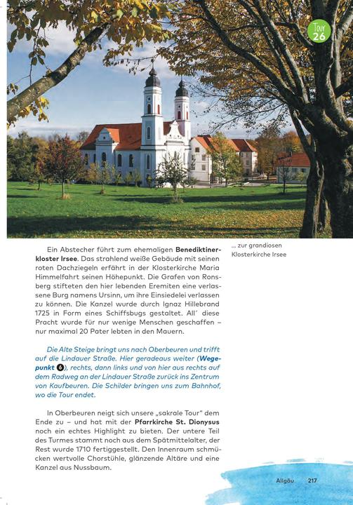 Produktbild Die 27 schönsten E-Bike Touren im Allgäu (Deutsch, Oliver Kockskämper, 2024)