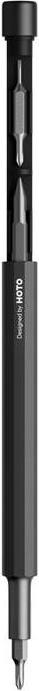 Actual product image Xiaomi Pocket precision screwdriver and fountain pen 5-in-1 HOTO QWLSD013 (black) (Port)