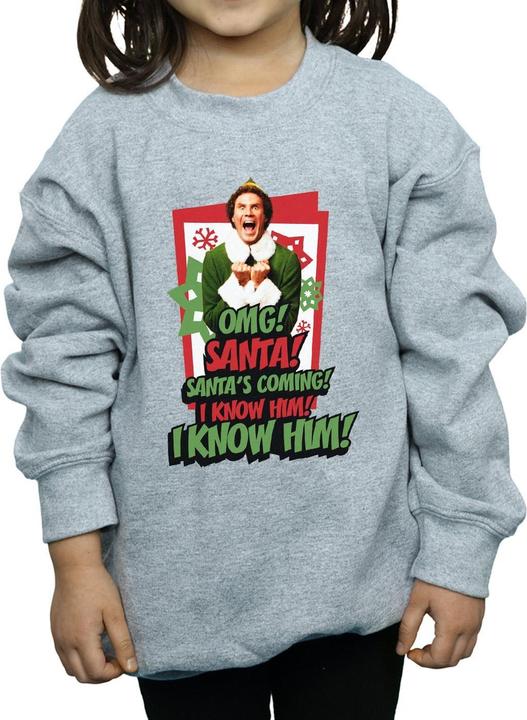 Image du produit Elf - Sweat OMG SANTA - Fille (140, 146)