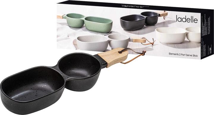 Actual product image Ladelle ELEMENTS serving stick onyx 2pcs