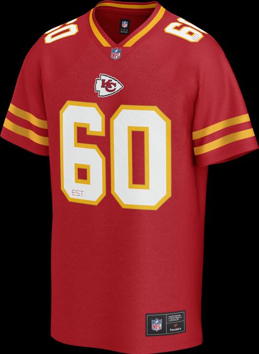 Actual product image Fanatics Kansas City Chiefs NFL Poly Mesh Supporters Jersey - M (M)