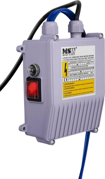 Produktbild MSW Brunnenpumpe Tiefbrunnenpumpe Tauchpumpe Rohrpumpe 3,8 m³/h 1000 W Edelstahl (Gartenpumpe)
