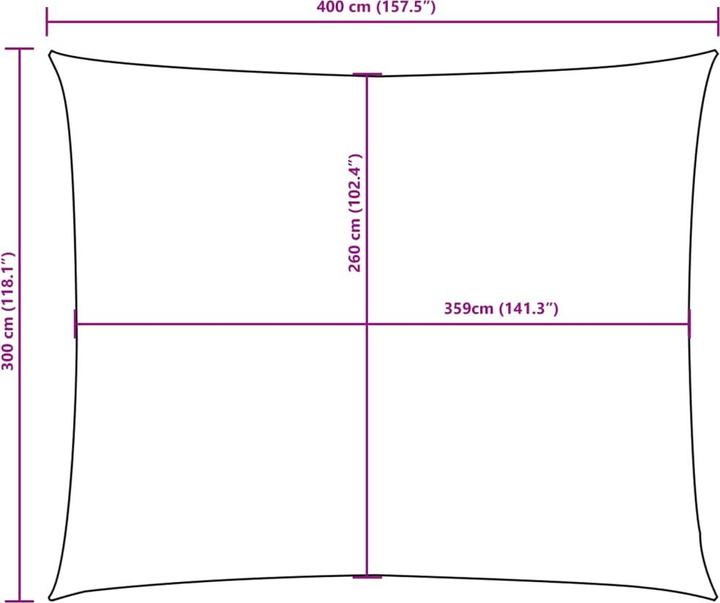Actual product image VidaXL Nezhatok (300 x 400 cm)