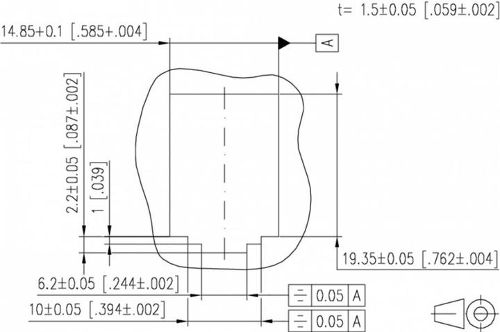 Actual product image Metz Connect BTR E-DAT module rack 24tlg 1HE lgr module rack for 24 single-shielded modules light gray