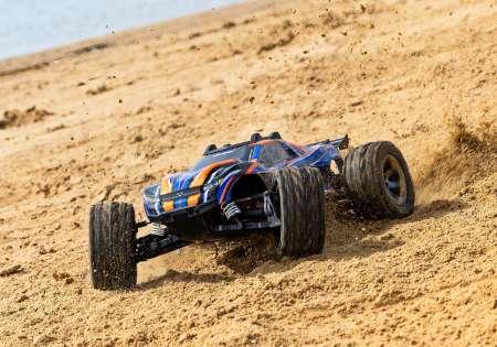 Actual product image Traxxas Rustler 4x4 Vxl HD without battery and charger (RTR Ready-to-Run)
