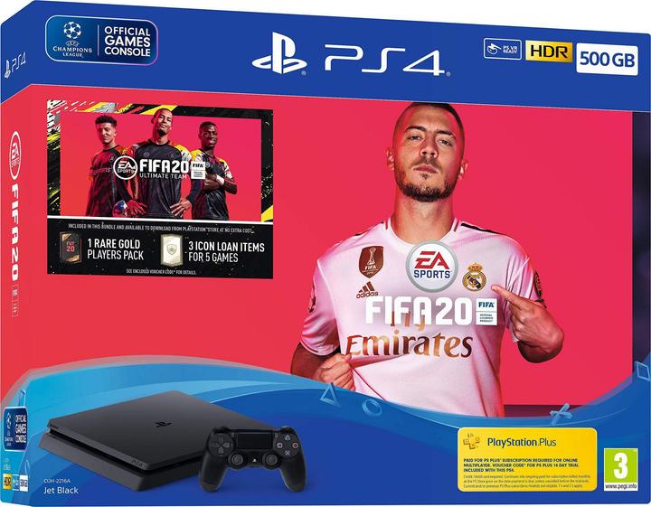 Produktbild Sony PlayStation 4 Slim 500 GB FIFA 20 Bundle