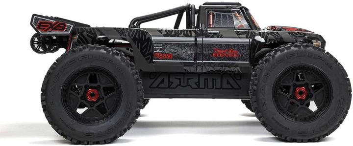Produktbild Arrma St.Truck Outcast 8s 1:5 4wd Ep Rtr Black Brushless (RTR Ready-to-Run)