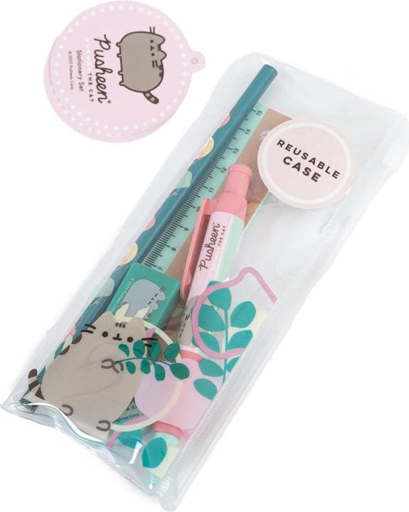 Produktbild Pusheen SchreibwarenSet 5erPack (Pastell-rosa, Pastellgrün, 5 x)