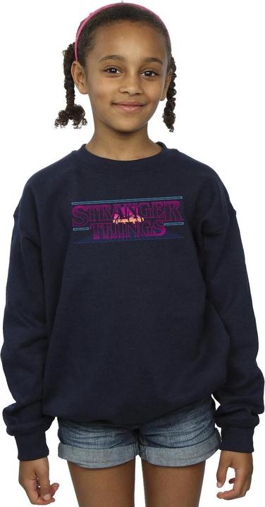 Image du produit Netflix - Sweat STRANGER THINGS RETRO TITLE - Fille (152, 158)