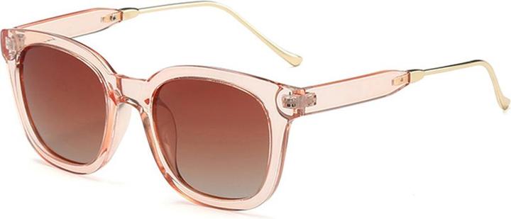 Techsuit - Sunglasses Polarised (2050) - for Women with UV Protection, Metal and PC - Brown