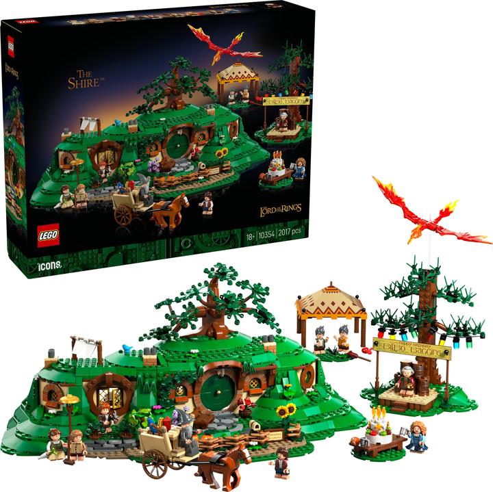 Produktbild LEGO Der Herr der Ringe: Das Auenland (10354, LEGO Seltene Sets, LEGO Icons)