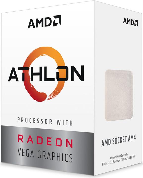 Produktbild AMD Athlon 3000G (AM4, 3.20 GHz, 2 -Core)