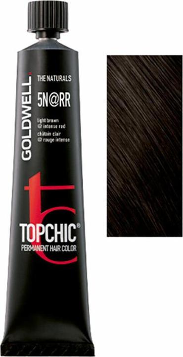 Actual product image Goldwell Topchic Elumenated (5NRR - light brown elumenated intense red)