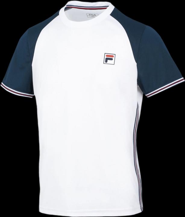 Actual product image FILA T-Shirt Alfie White/Peacoat Blue Man (XXL)