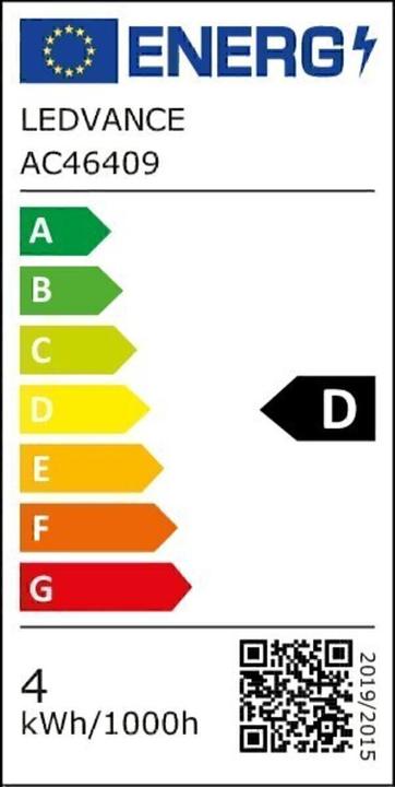 Etichetta energetica Ledvance Dulux (G23, 4 W, 550 lm, 1 x, F)