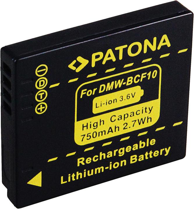 Image du produit Patona DMW-BCF10 (Batterie de l'appareil photo)