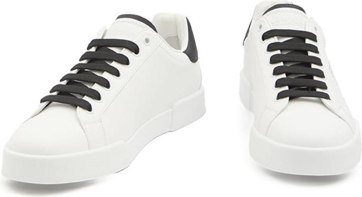 Produktbild Dolce & Gabbana portofino light sneakers in black and white leather (43)