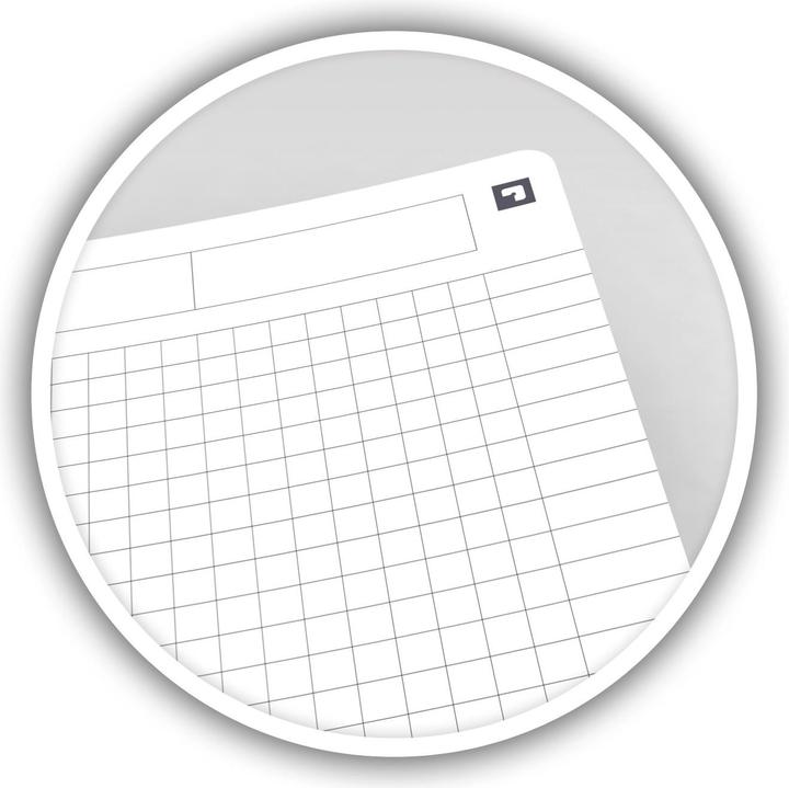 Actual product image Oxford College Book (A4, Checked, Soft cover)