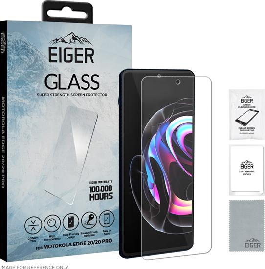 Immagine prodotto Eiger Mountain Glass Clear (1 Pezzo/i, Motorola Edge 20)