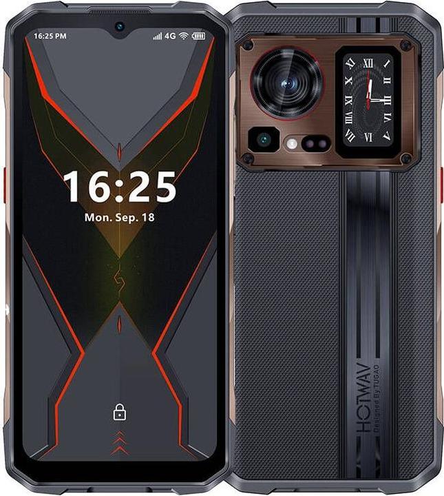 Produktbild Hotwav Rugged Smartphone Cyber 15 - 6.6' 12+12/256GB Brown (256 GB, Braun, 6.60")