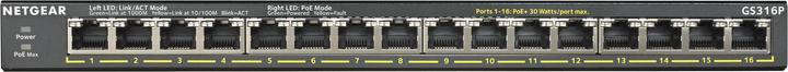 Actual product image Netgear GS316P-100PES (16 Ports)
