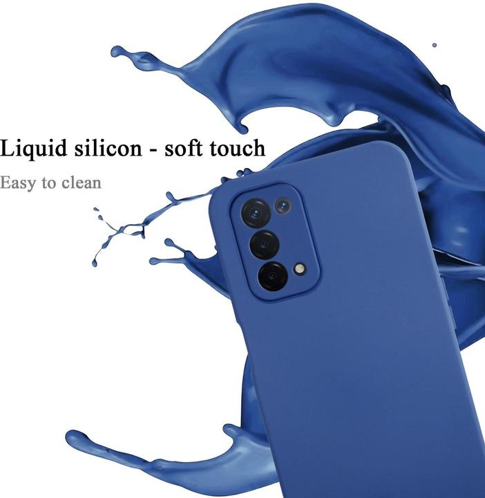 Actual product image Cadorabo Case for OPPO A54 5G / A74 5G TPU in liquid protection silicone design (Oppo A74 5G)