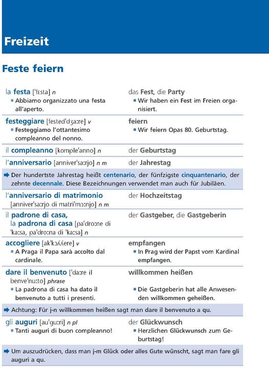 Actual product image Langenscheidt Grundwortschatz Italienisch (German, Italian, 2023)
