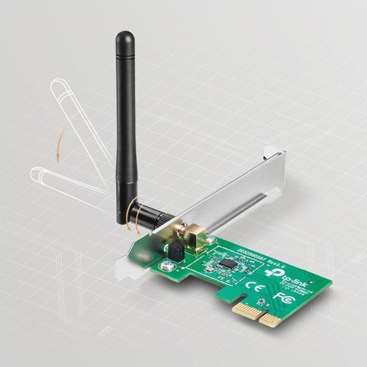 Immagine prodotto TP-Link TL-WN781ND, adattatore PCI-E Wireless N Wireless N (Mini PCI Express)
