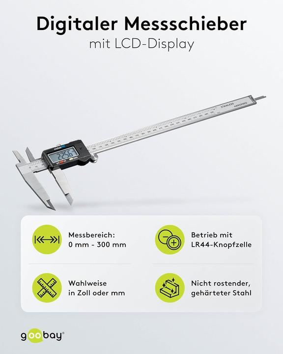 Produktbild Goobay Messschieber (30 cm)