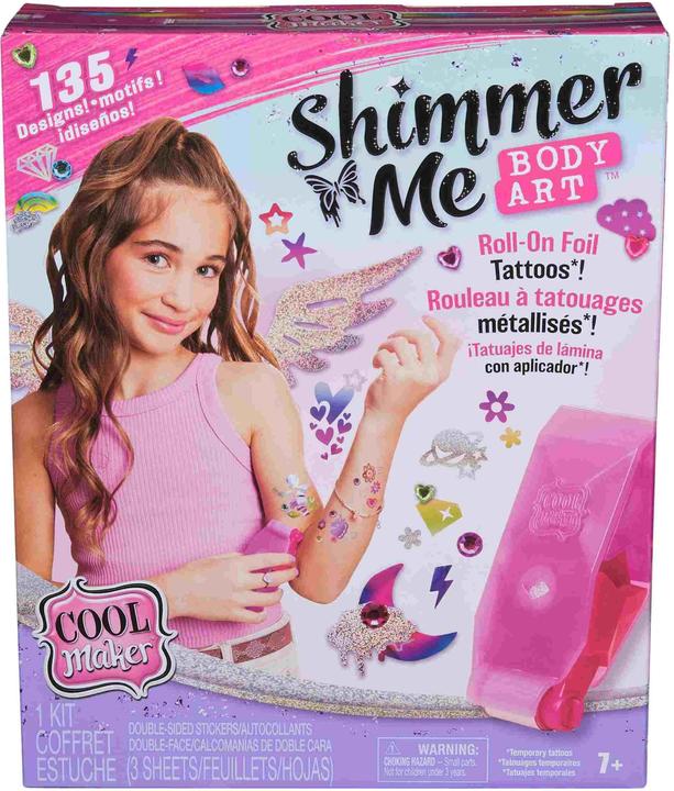 Immagine prodotto Spin Master CLM Shimmer Me Tattoo Studio
