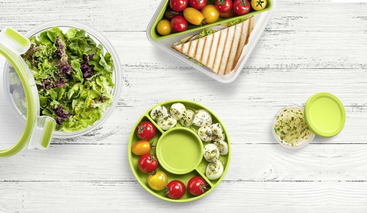 Image du produit Tefal K31005 lunch box Boîte à lunch 1 L Vert, Transparent