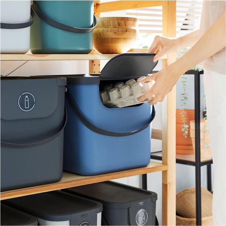 Immagine prodotto Rotho Bidone per il riciclaggio Albula 40 l, blu (40 l)